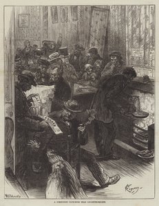 A Communist Club-Room Near Leicester-Square